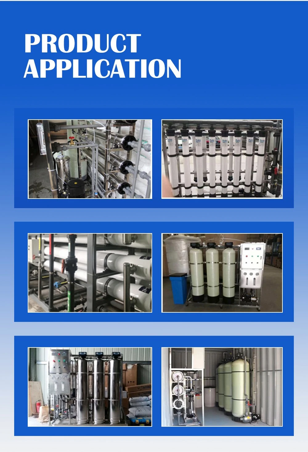 Water Purifier Filtration Filter RO Plant Nanofiltration Membrane