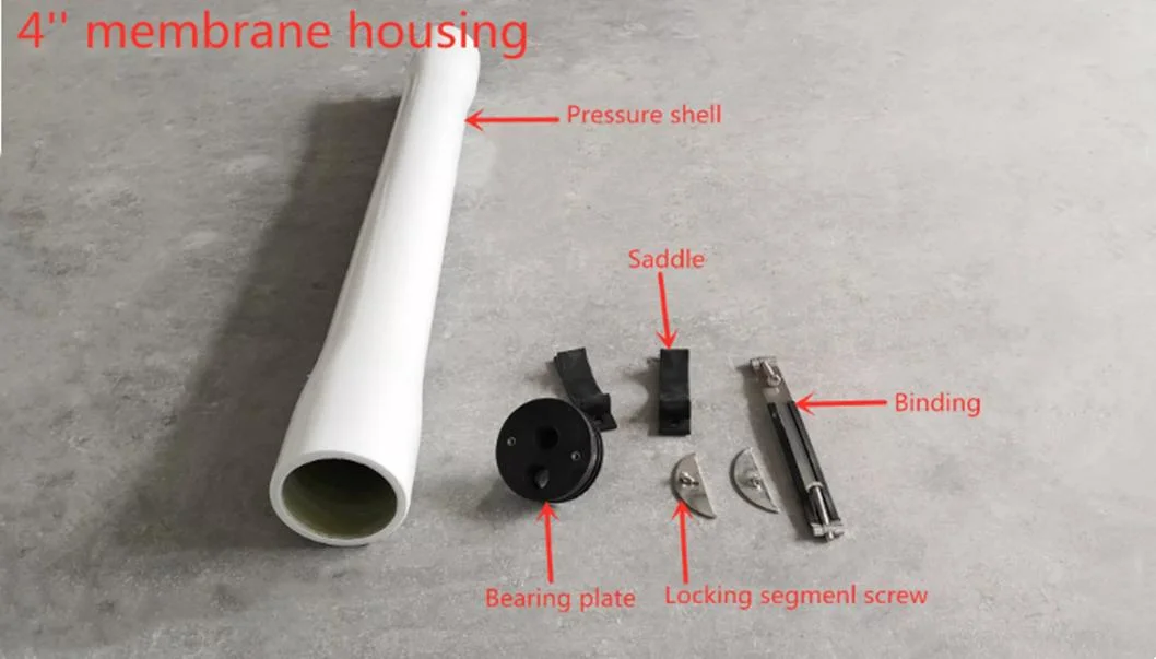 FRP Membrane Housing High Performance RO Housing 8040 Membrane Pressure Vessels for Reverse Osmosis System