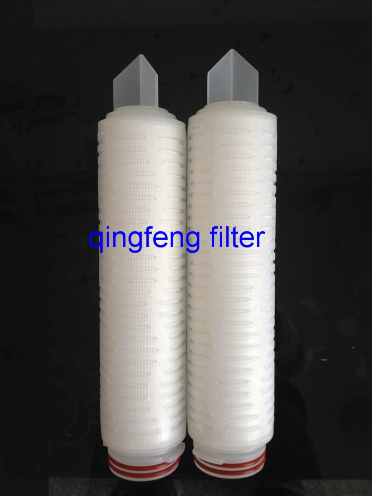 Custom Absolute Hydrophilic Polyethersulfone Membrane Pes Pleated Cartridge Filter for Distillation